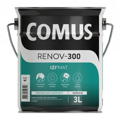 IZI'MAT Peinture Acrylique Mate Phase Aqueuse Multisupports - COMUS