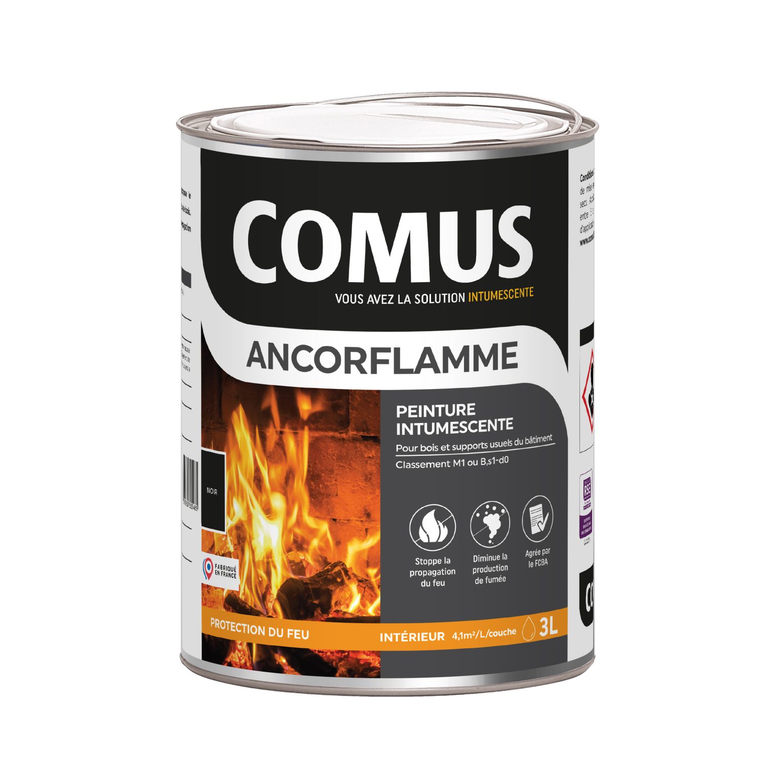 ANCORFLAMME Peinture Intumescente - COMUS